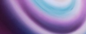 Engel-Challenge, lila-hellblauer Hintergrund